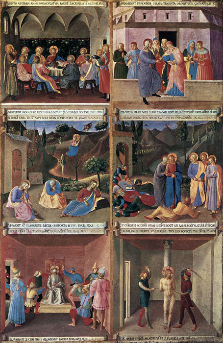 paintings for the armadio degli argenti two